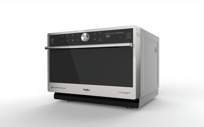 WHIRLPOOL - Forno microonde SUPREME CHEF MWSC 9133 SX-Nero, Stainless steel
