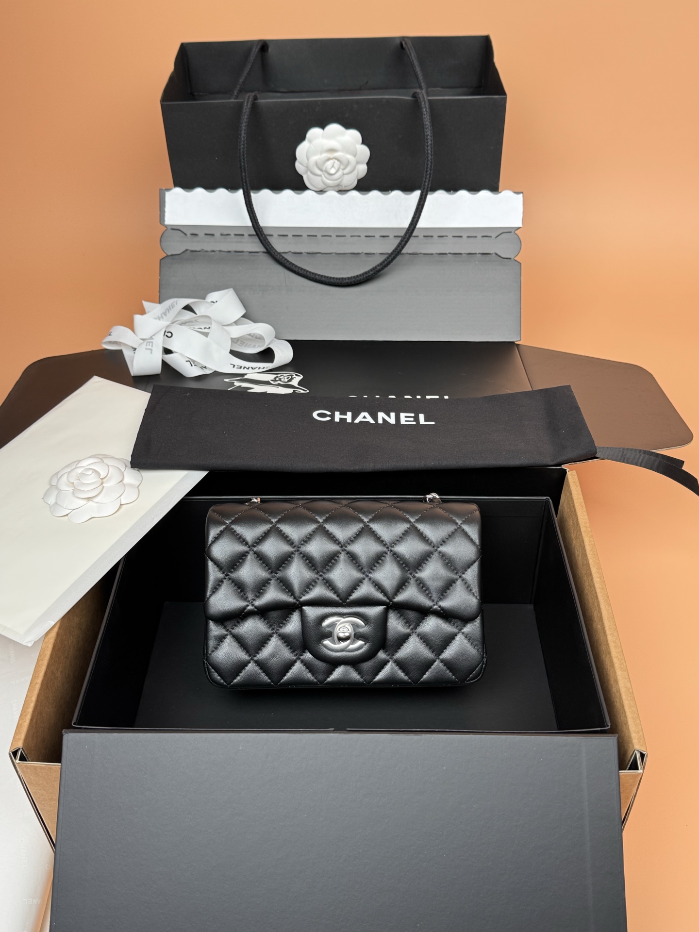 Classic Flap Mini（Silver LOGO） - Mocuir