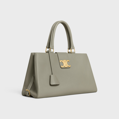 MEDIUM APPOLINE BAG IN SUPPLE CALFSKIN GREEN CLAY