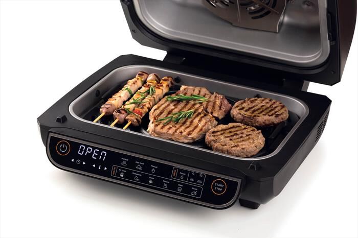 ARIETE - 4635/00 FRIGGITRICE AD ARIA E BISTECCHIERA-Black