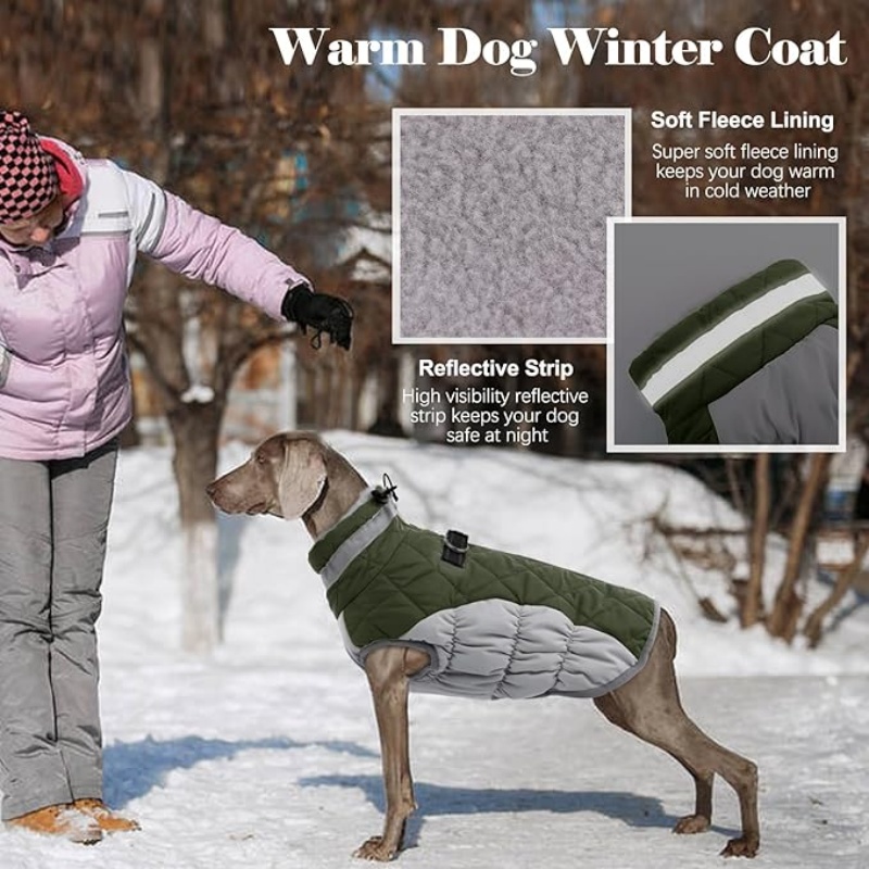 FURATTIRE Dog Coat Warm Dog