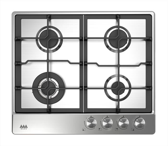 AAAMAZE - Piano cottura a gas AMGH60F43G 59 cm-Inox