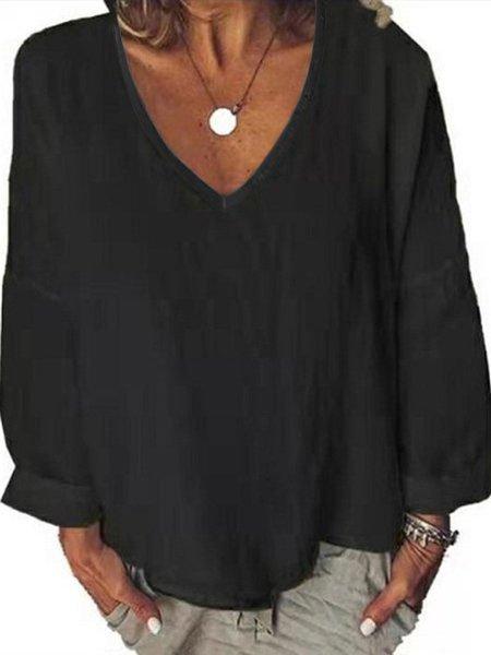Paneled Casual Shirts & Tops