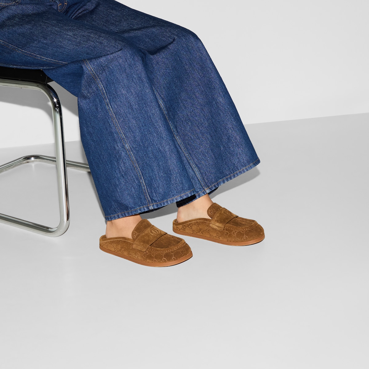 Womens mule with Double G