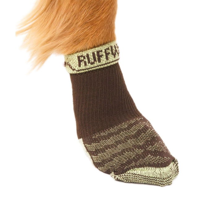 Ruffwear Bark'n'Boot Potesokker Brun