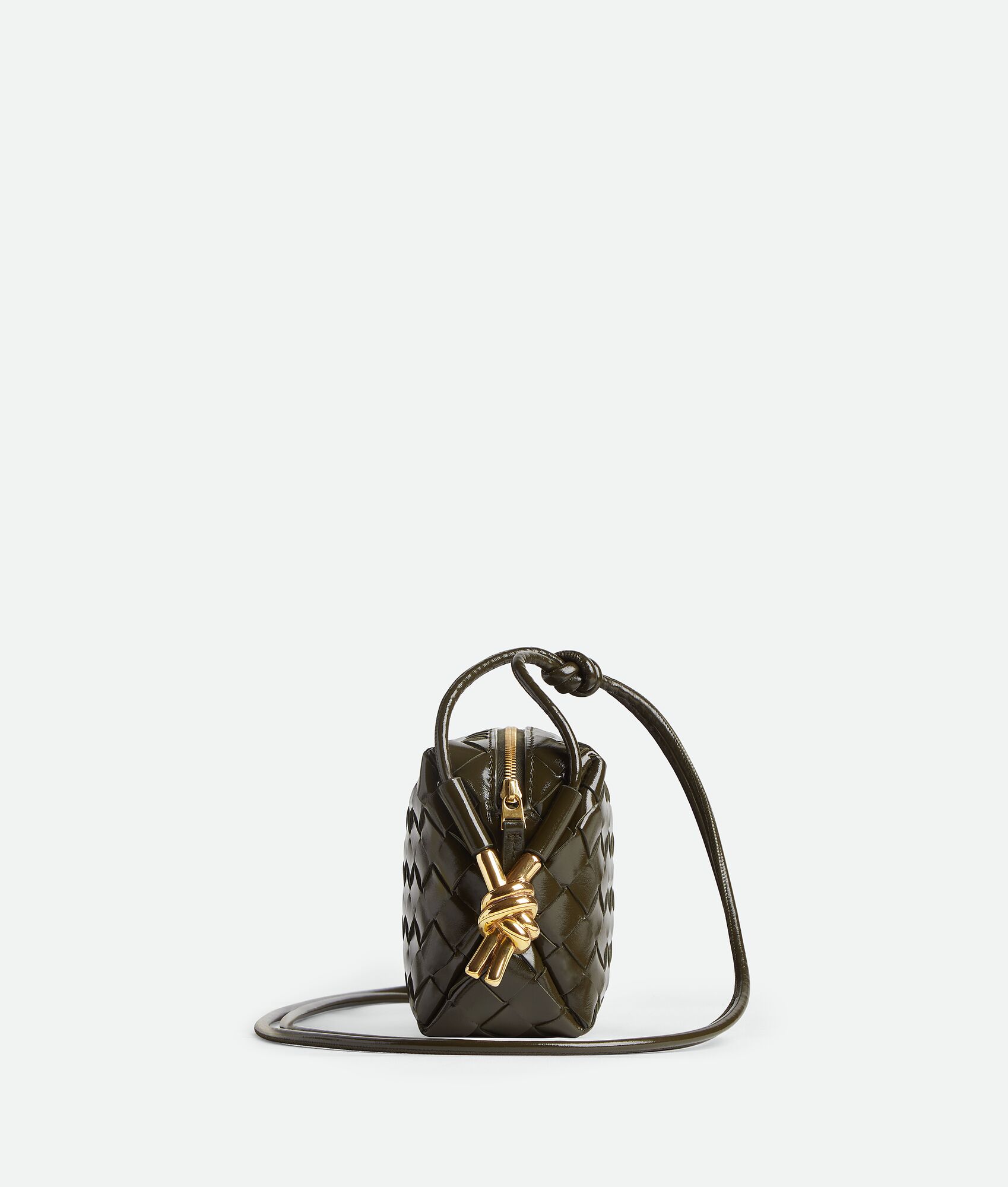 Mini Ring Camera Bag – Polished Leather