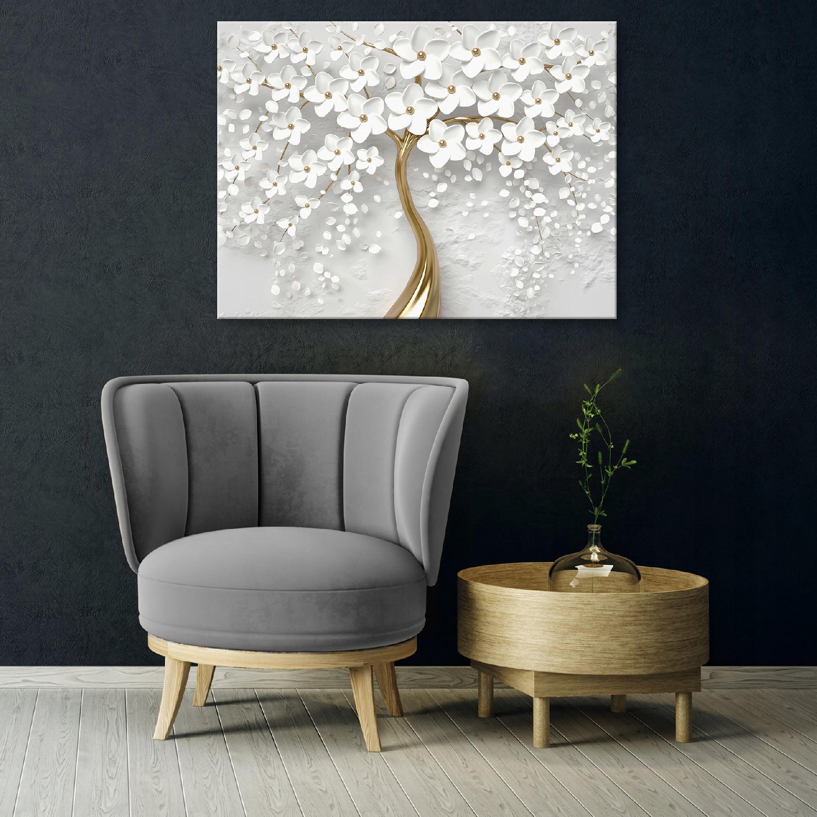 Painting for the living room wall, abstract canvas, 60x40
