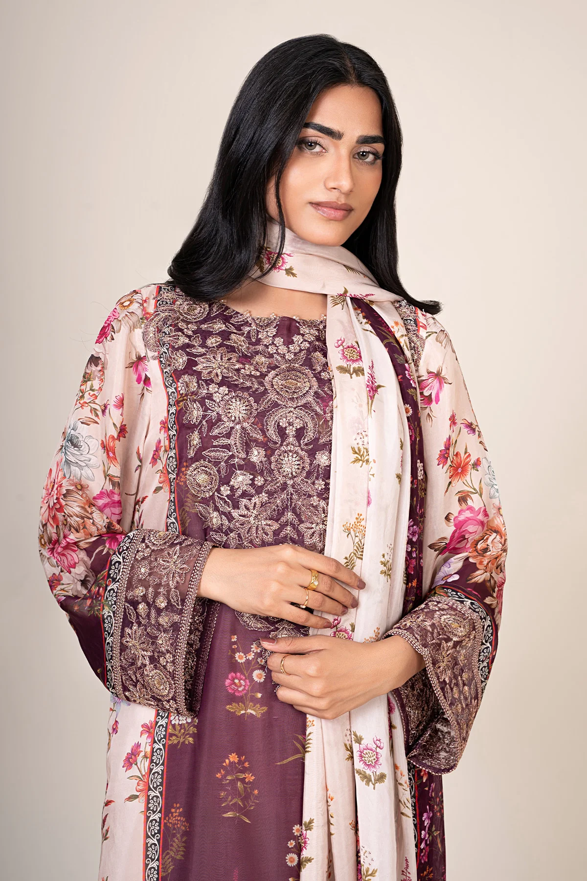 CHINA SILK | EMBROIDERED