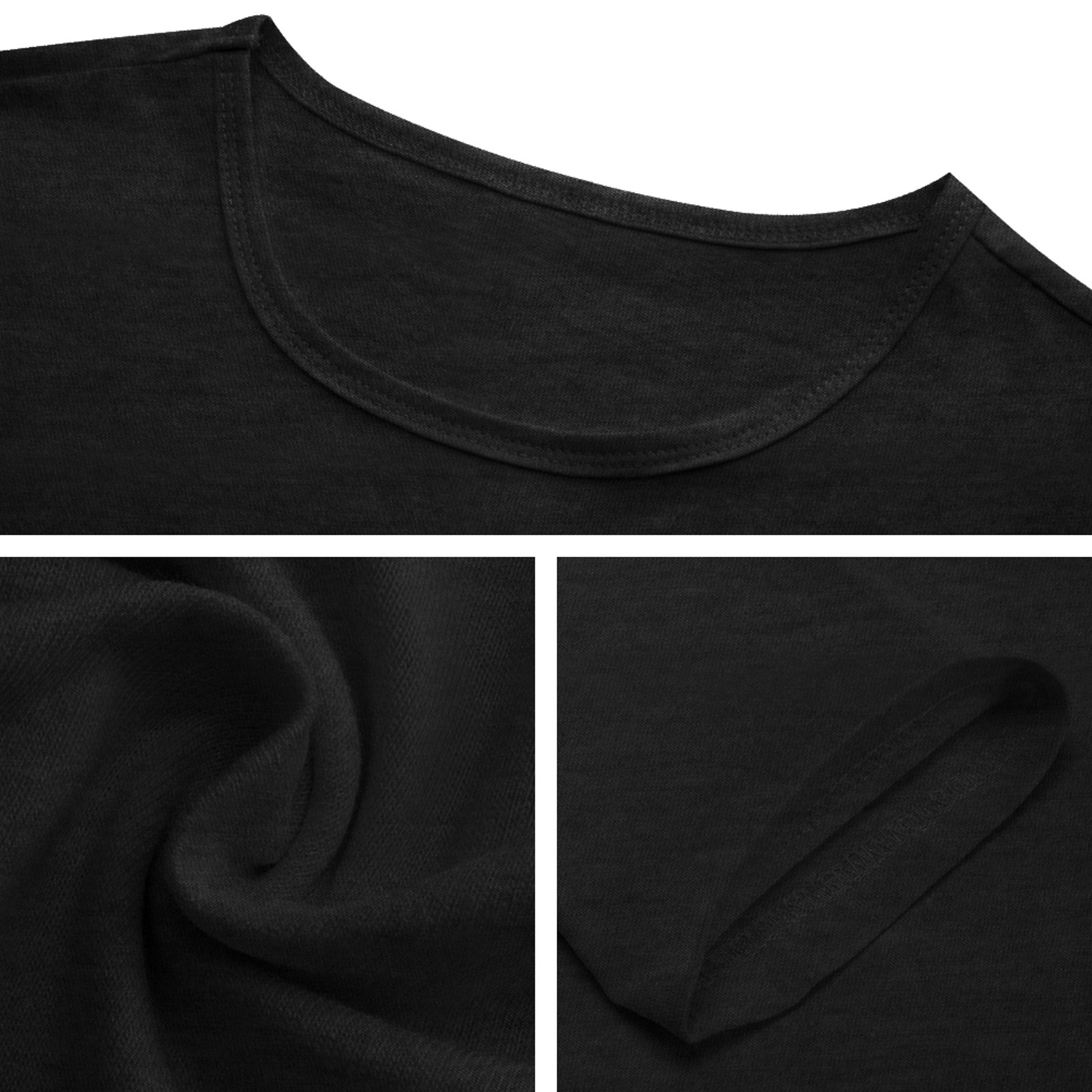 Customized Men’s Unique Design Long Sleeve Cotton T-Shirt