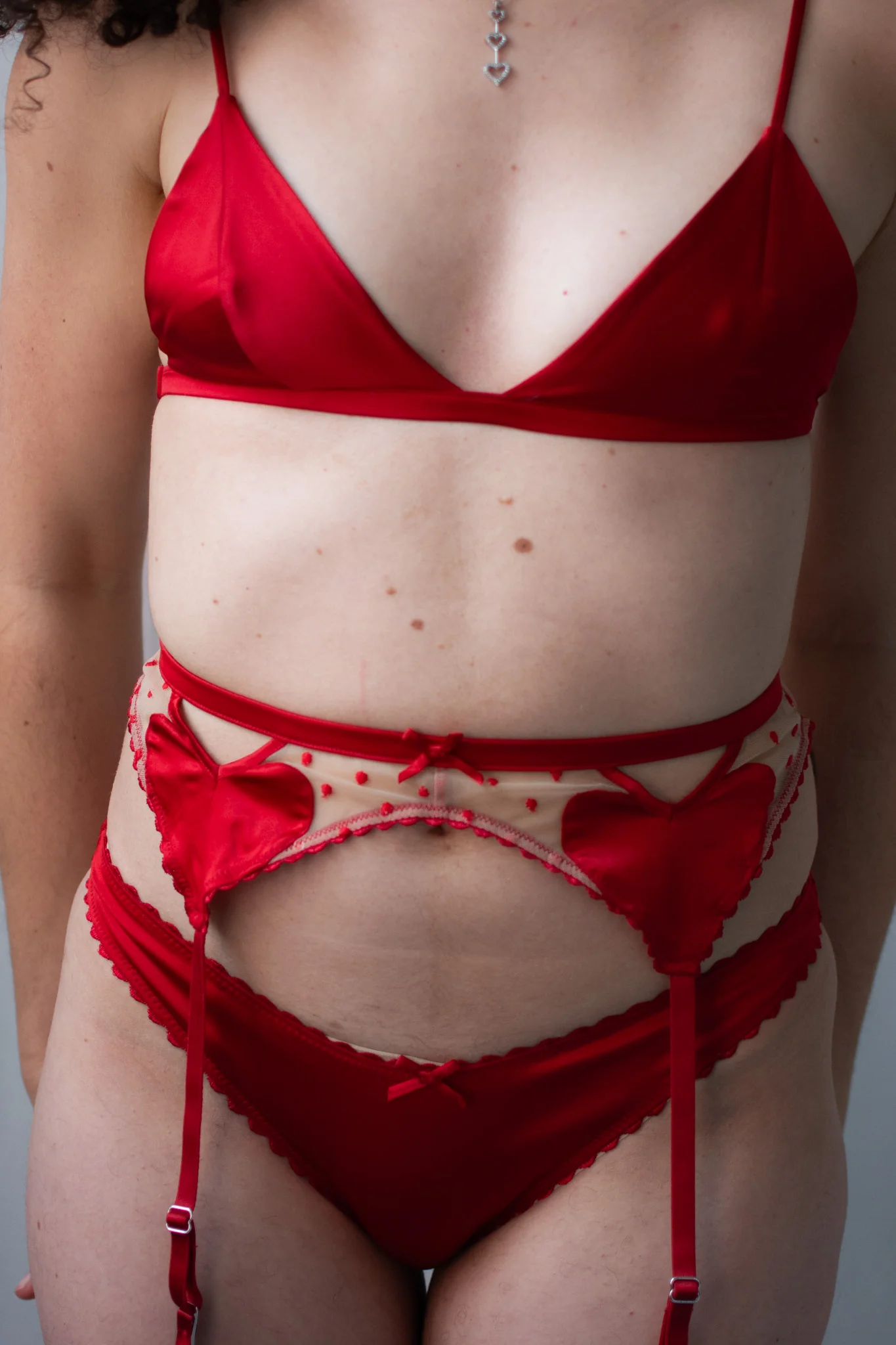 Fleur du Mal Luxe Triangle Bra