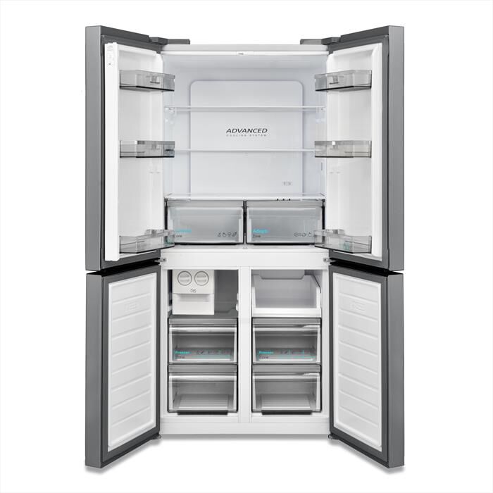 SHARP - Frigorifero 4 porte SJ-NFA15IMXPE Classe E 488 lt-Inox