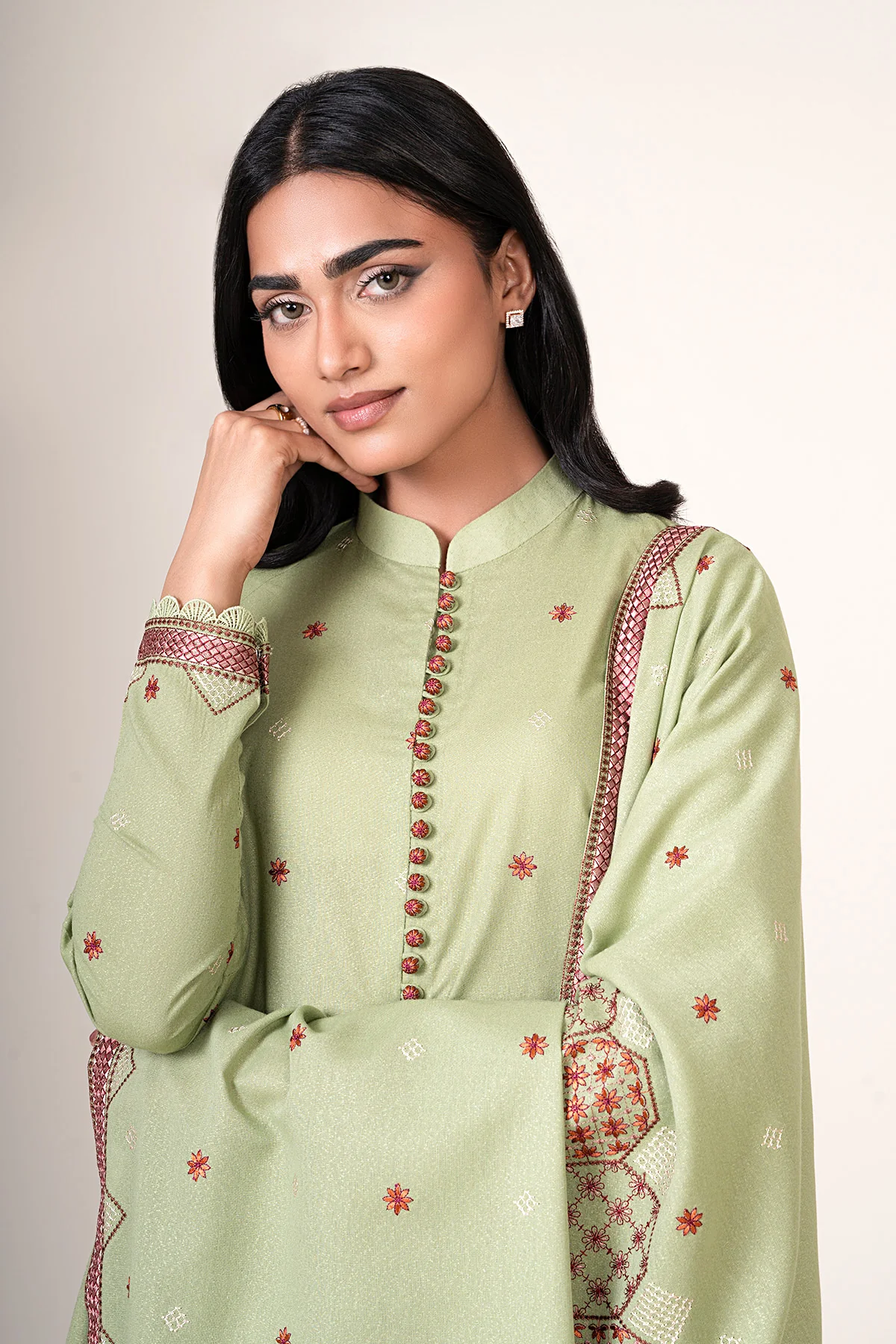 VISCOSE KARANDI  | EMBROIDERED