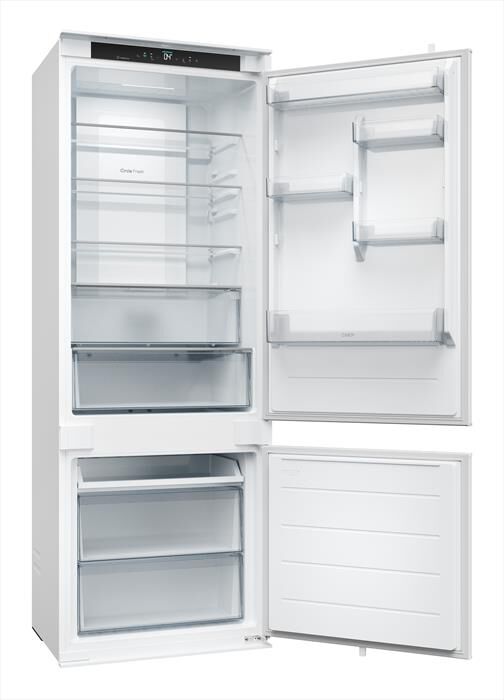 CANDY - Frigorifero combinato CNBQT3719EW Classe E 382 lt-Bianco