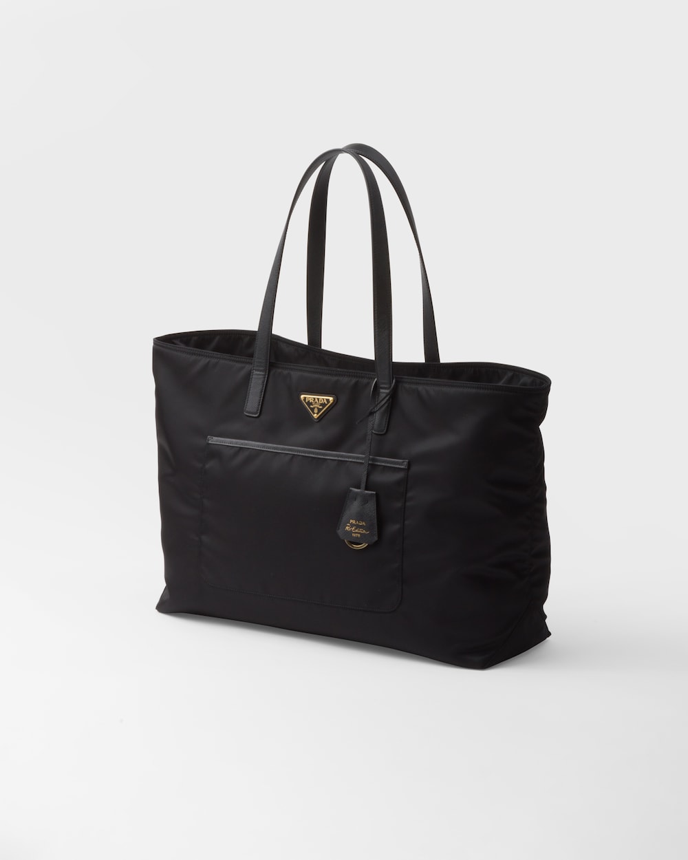 Re-Edition 1978 Large Re-Nylon and Saffiano Leather Tote Bag