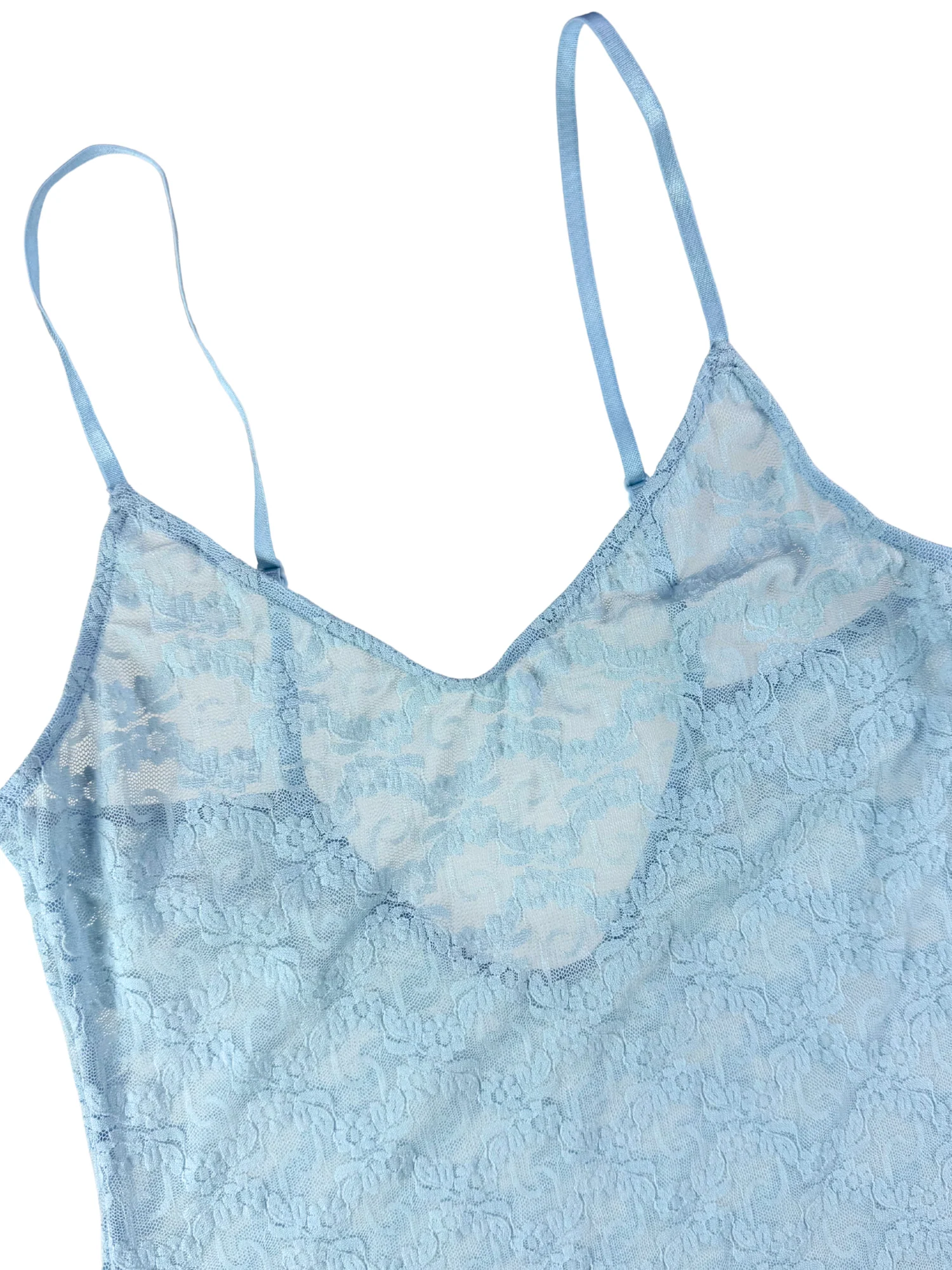 Only Hearts Stretch Lace Low Back Chemise