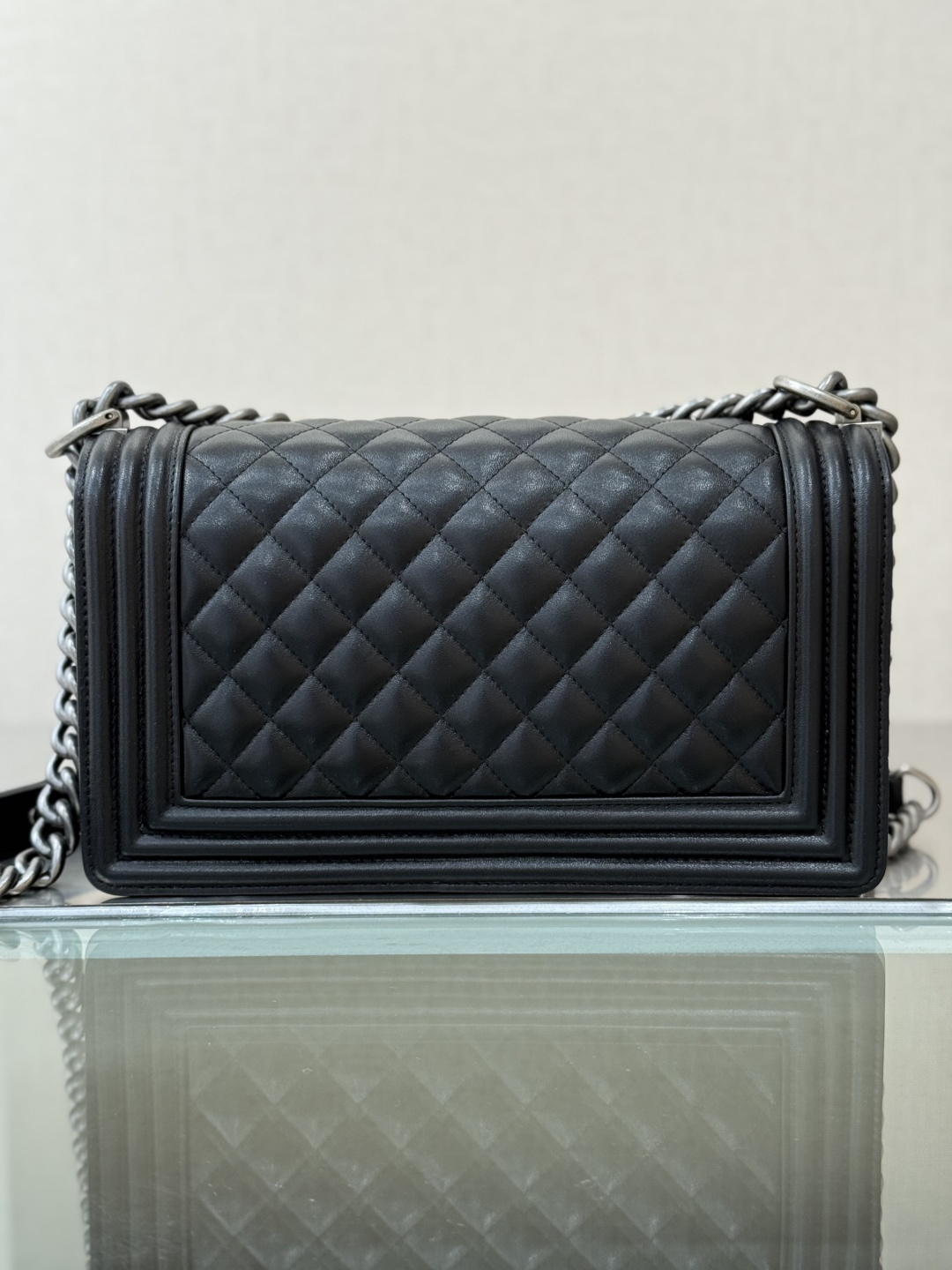 Medium Le Boy Flap Bag - Mocuir