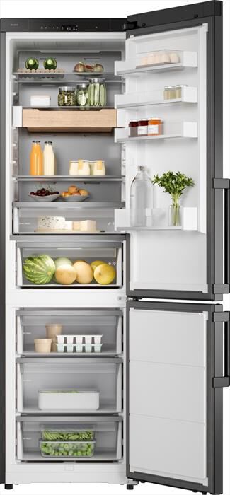 ASKO - Frigorifero combinato RFC 526 RNBB1 Classe B 409lt-Black Steel