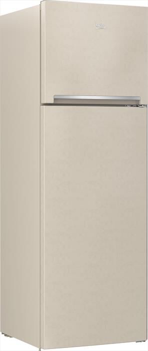 BEKO - Frigorifero 2 porte RDSA310M40BN Classe E 306 lt-Sabbia marmorizzato