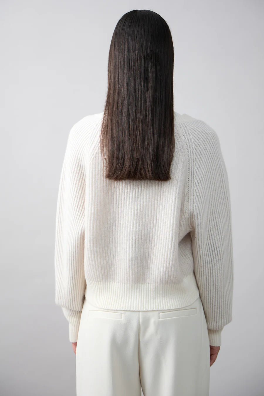 ‌Urban V Ribbed Sweater