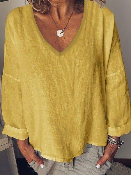 Paneled Casual Shirts & Tops