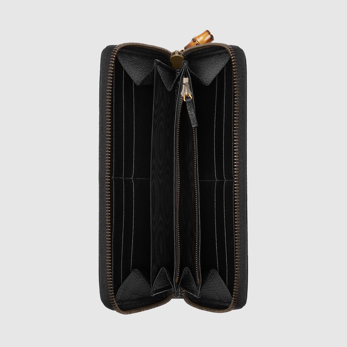Zip Around Wallet With Bamboo