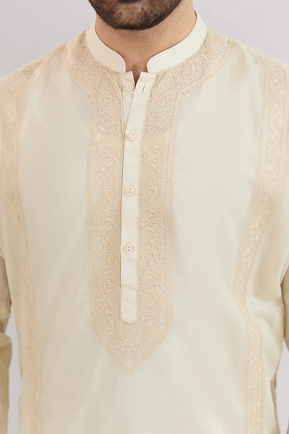 Chikankari Embroidered Kurta - SMK833225