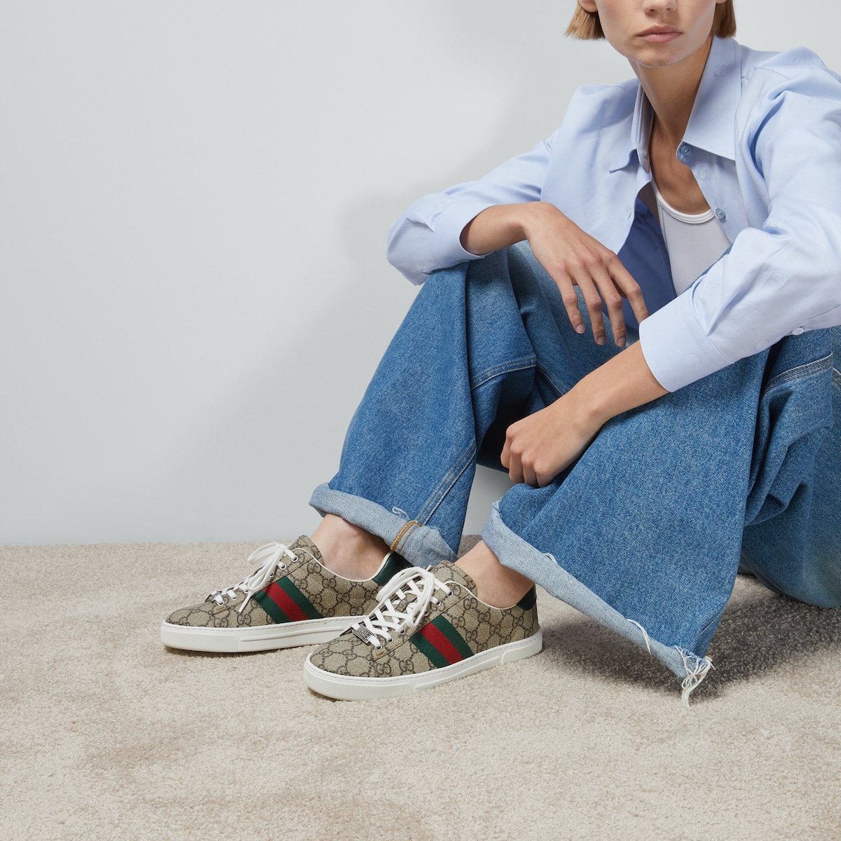 Womens Ace sneaker with Web