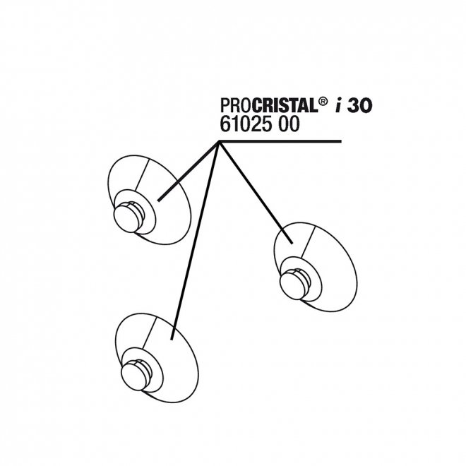 JBL ProCristal i30 Sugekopper 3pk