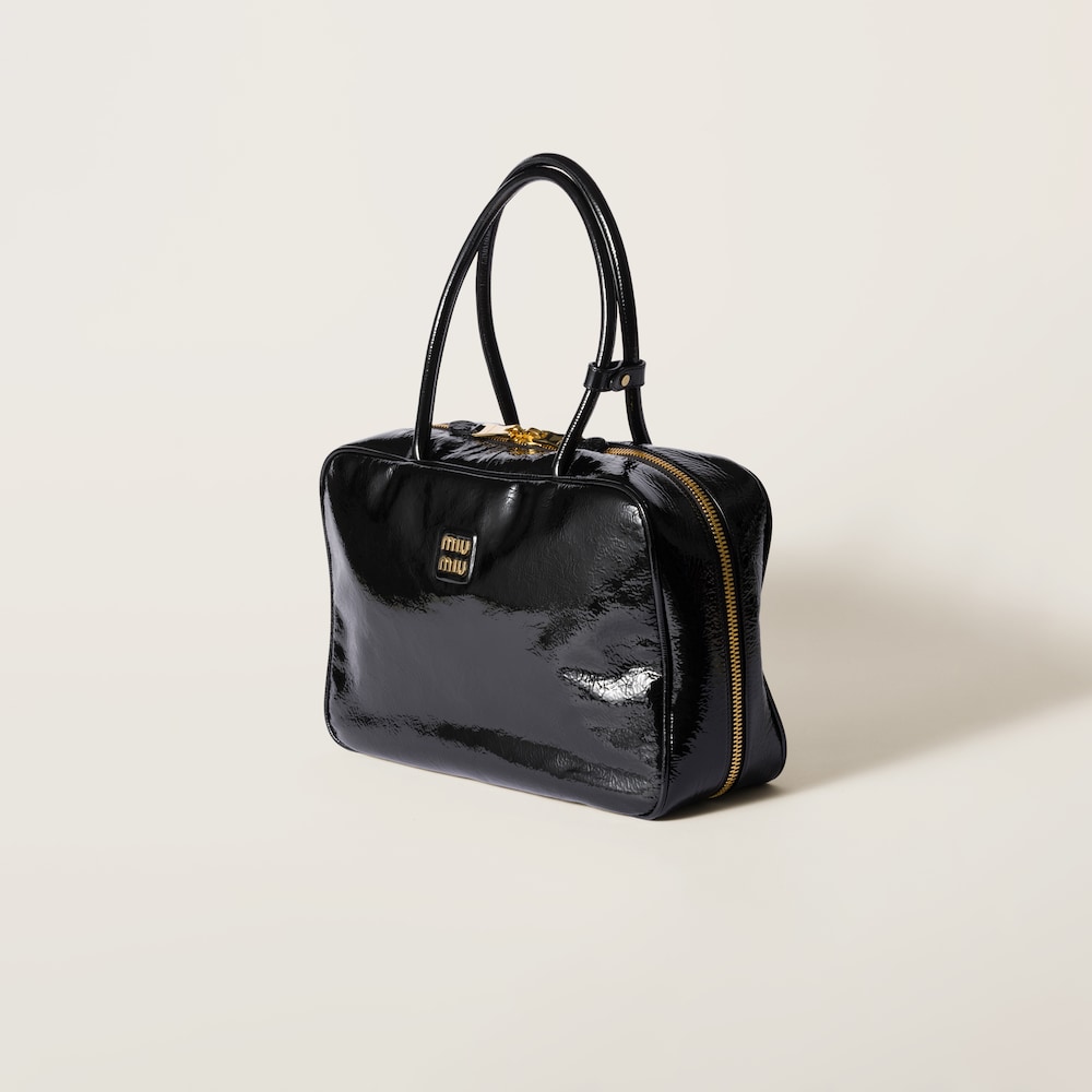 Beau naplak patent leather bag