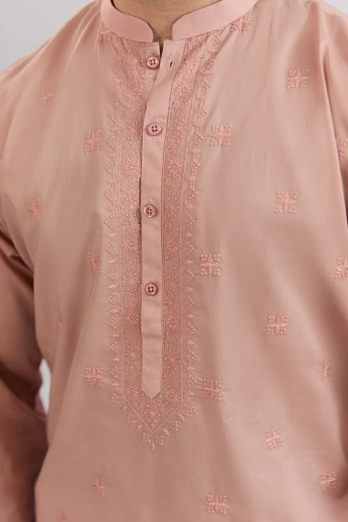 Star Jasmine Embroidered Kurta - SMK811225