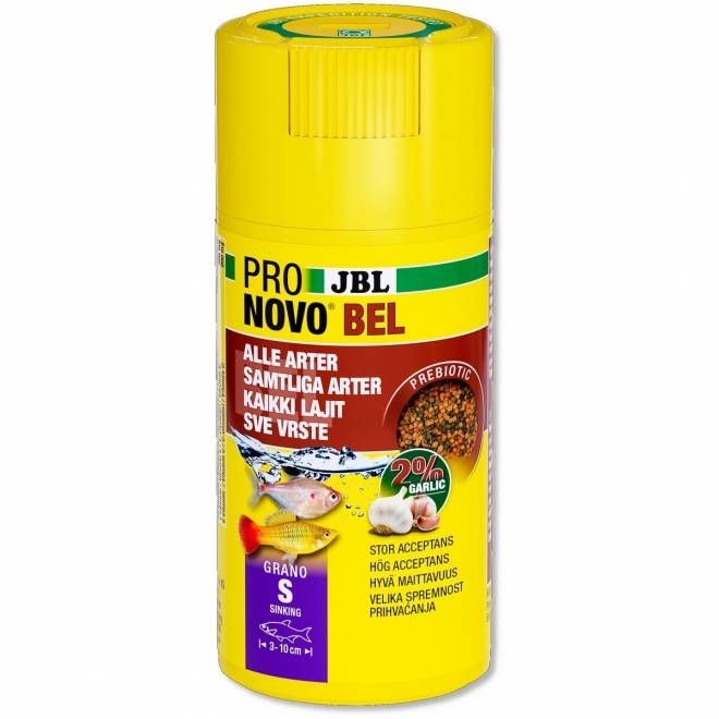 JBL Pronovo Bel Grano S Click Fiskefôr til akvariefisk 100 ml