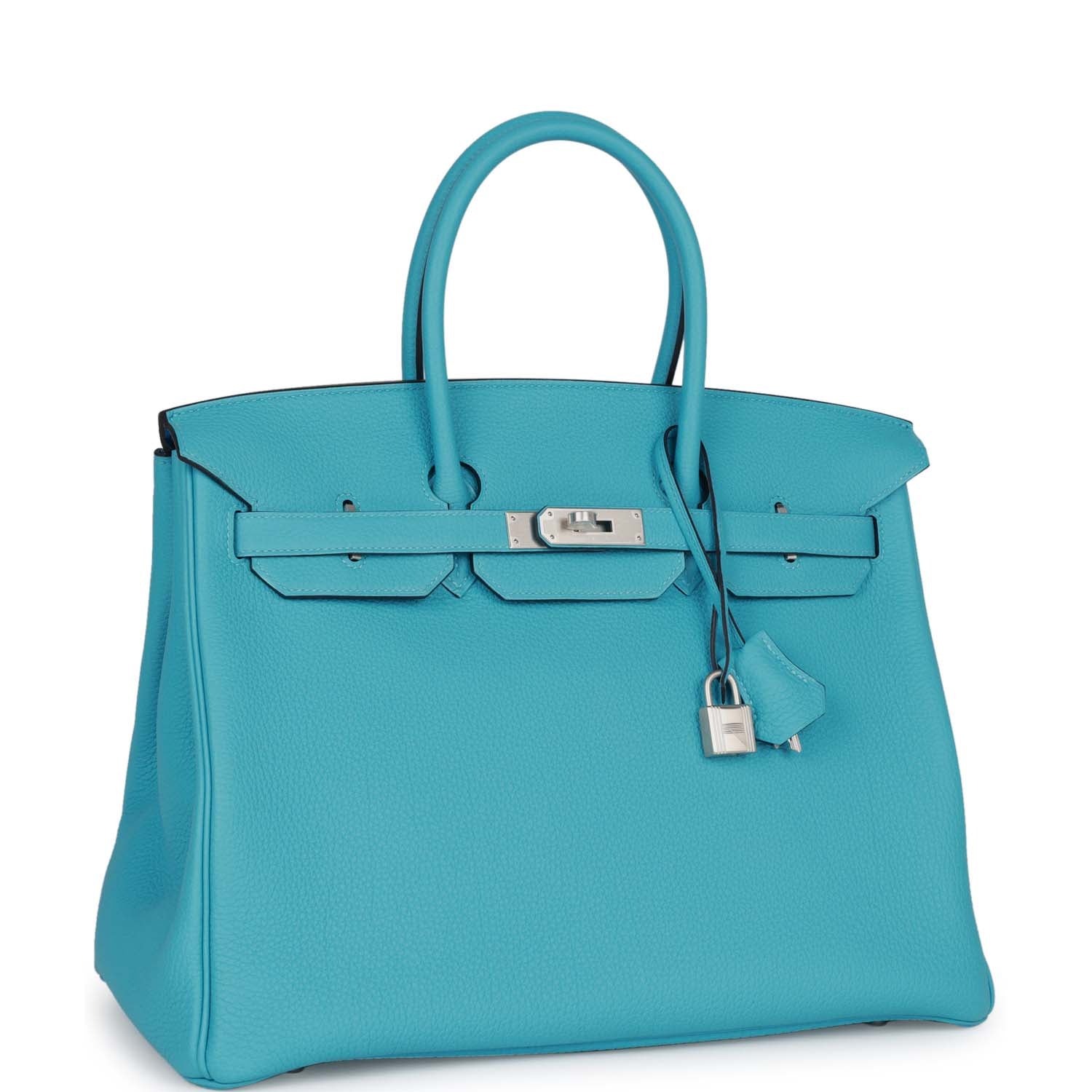 Special Order (HSS) Birkin 35 Bleu du Nord Verso Togo Brushed Palladium Hardware