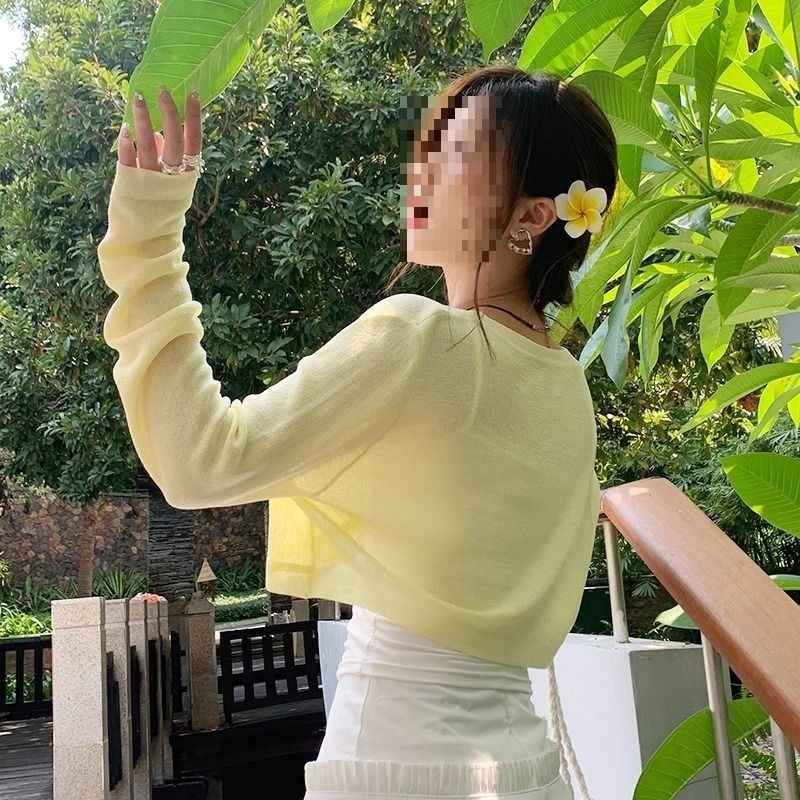 Ice silk shawl sunscreen clothing