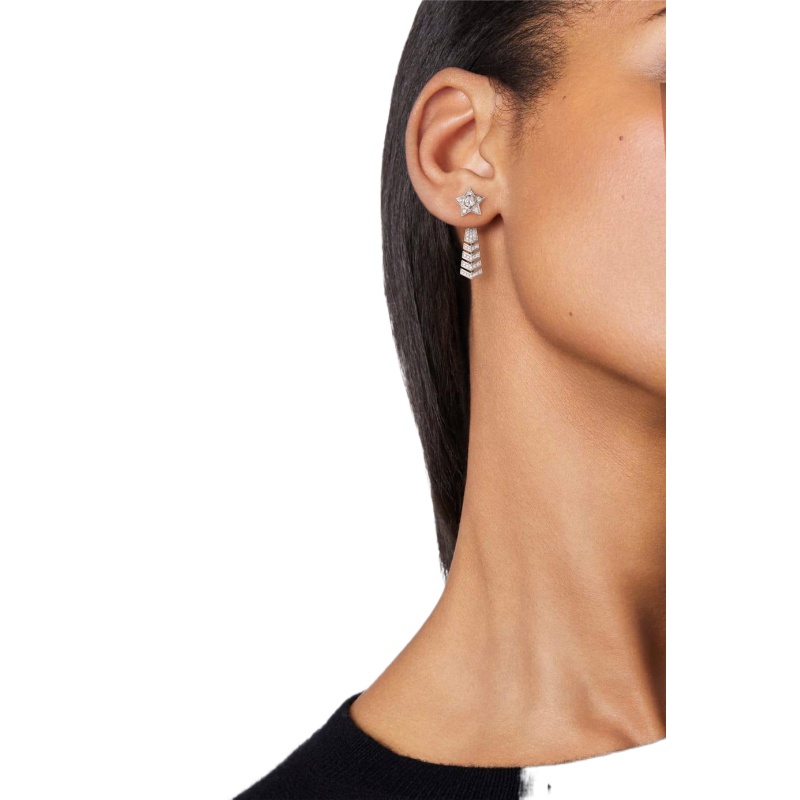 Comete Chevron single earring