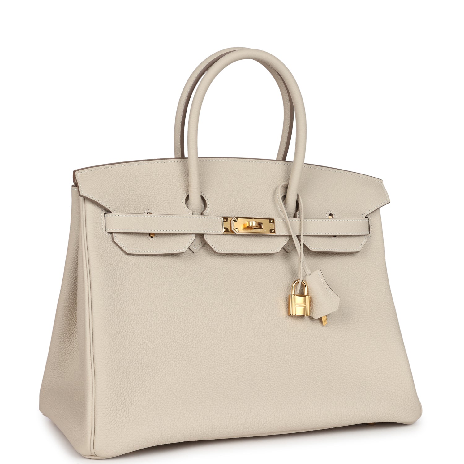 Birkin 35 Craie Togo Gold Hardware