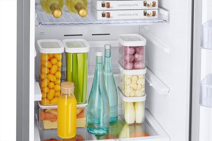 SAMSUNG - Frigorifero combinato RB38C676CS9/EF ClasseC 390lt-METAL INOX