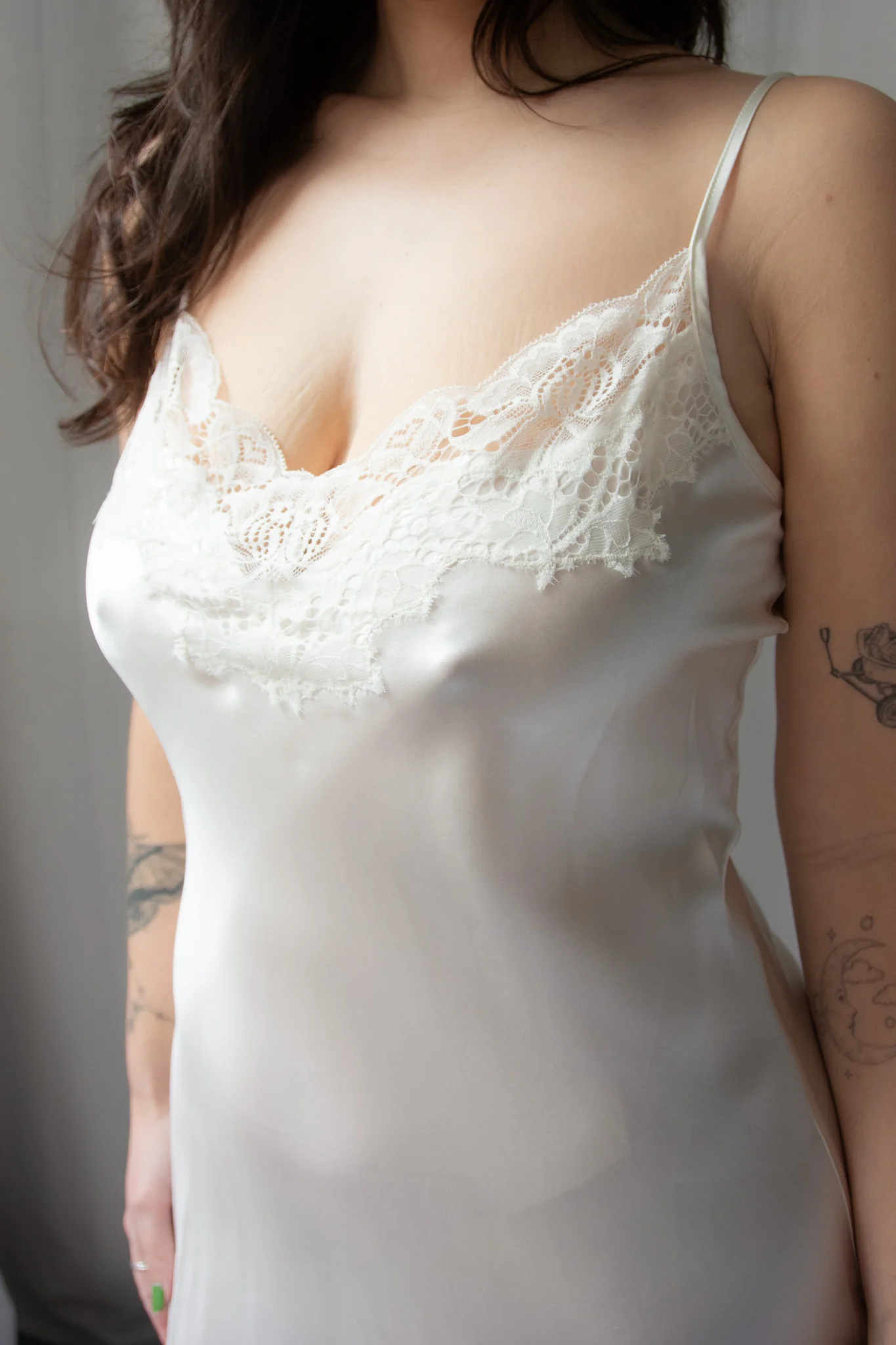 Ginia Silk Lace Chemise
