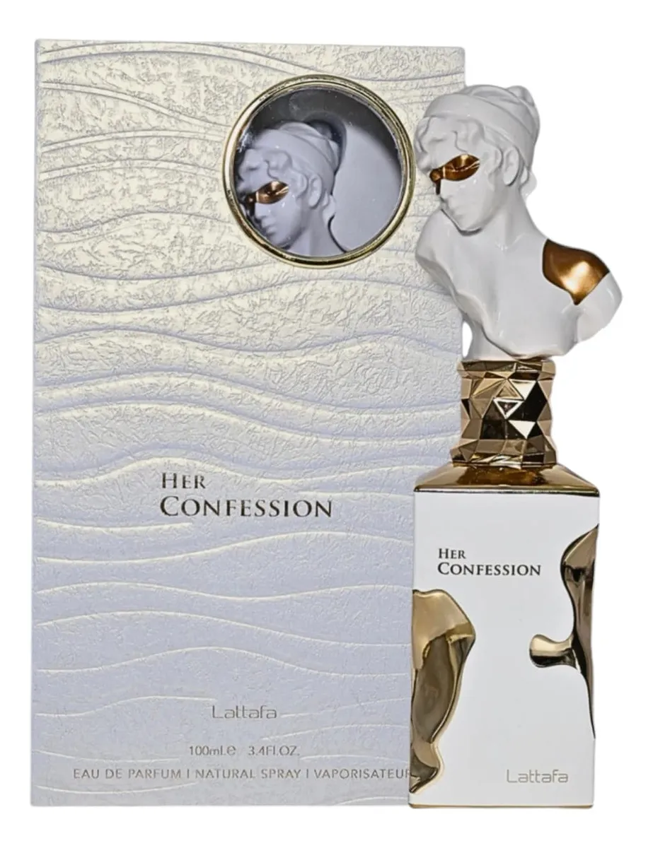 Lattafa Her Confession For Women Eau De Parfum 3.4oz