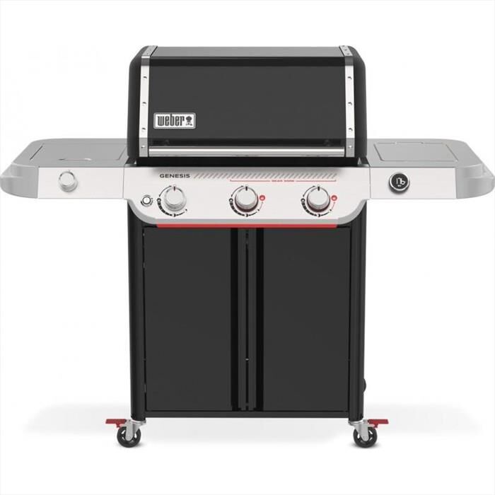 WEBER - Barbecue a 3 bruciatori GENESIS E-335-Nero / Alluminio