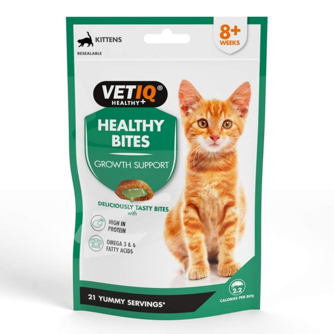 VetIQ Growth Support Treats for Kittens 65g
