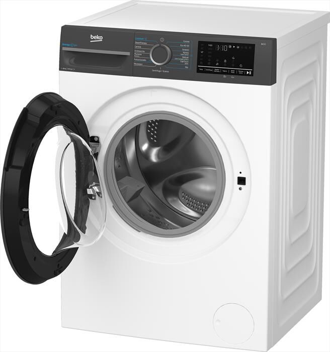 BEKO - Lavatrice BMWEU10147DA 10Kg Classe A-Antracite, Bianco