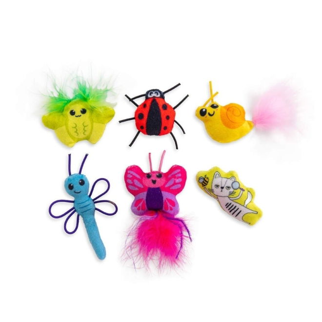 Catstages Cute As A Bug leker 6-pk