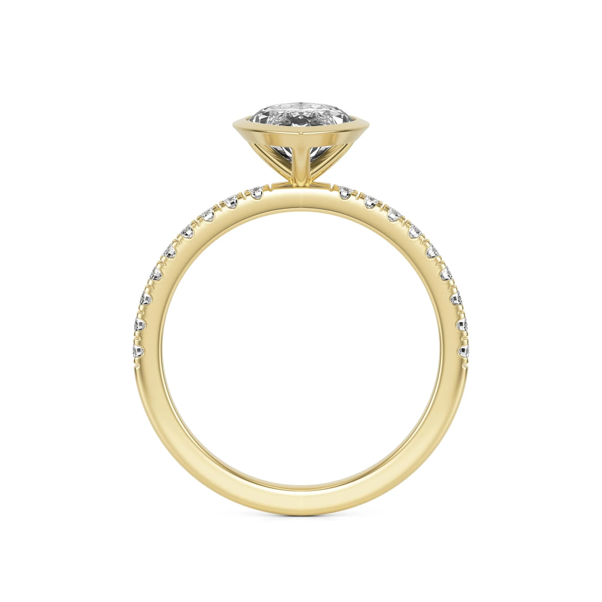 The Marquise Bezel Pavé
