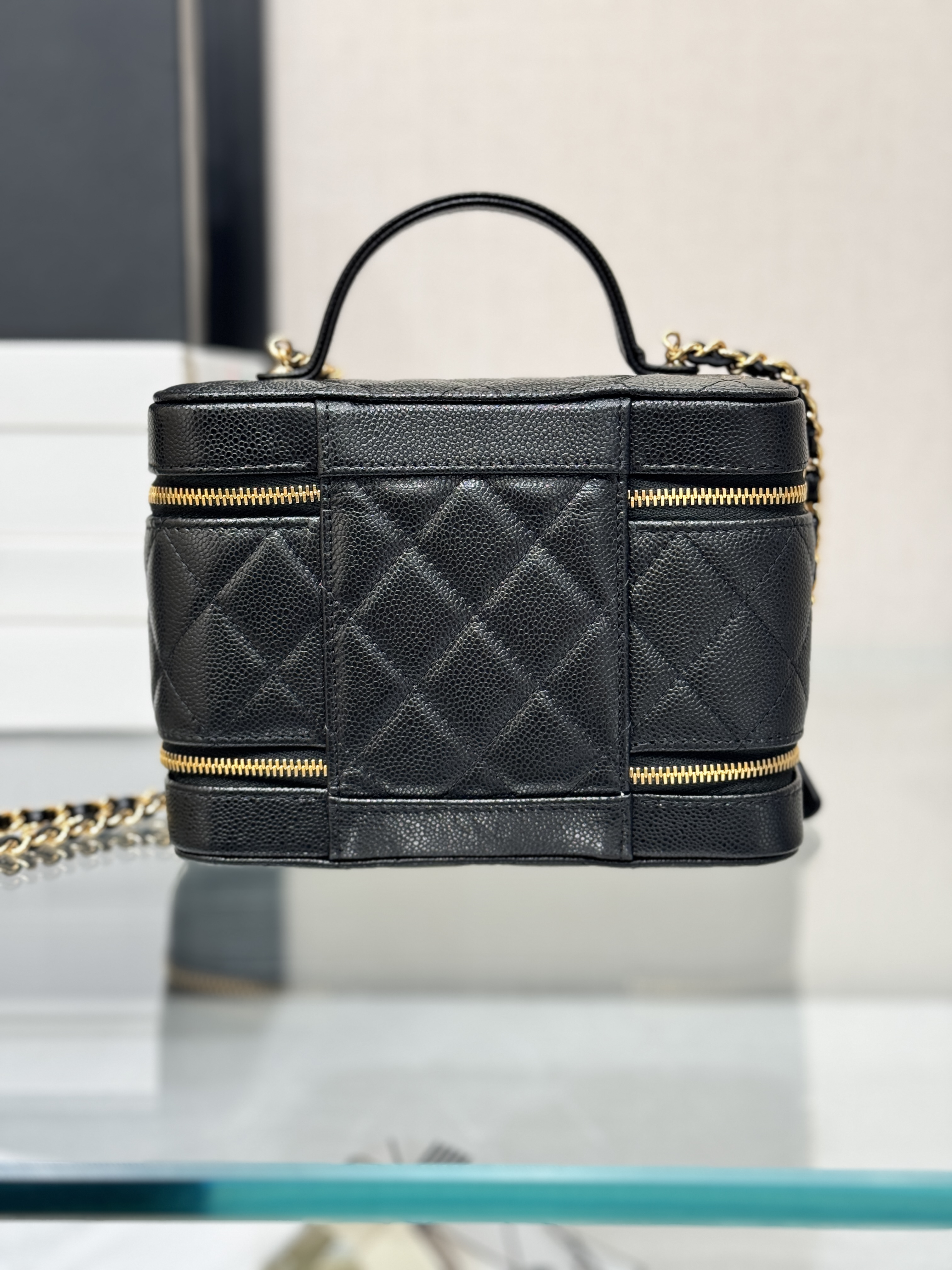 Double Layer Vanity Case - Mocuir