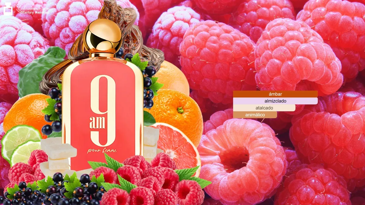 Afnan 9am Pour Femme 100ml Edp (rosa)