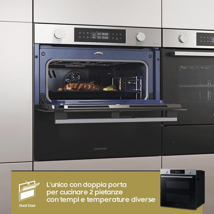 SAMSUNG - Forno incasso elettrico NV7B45403BS/U5 Classe A+-STSS Nero