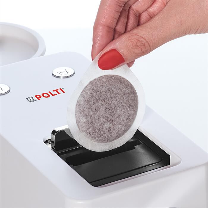 POLTI - Macchina da caffè Coffea S15W + 54 CIALDE-Bianco