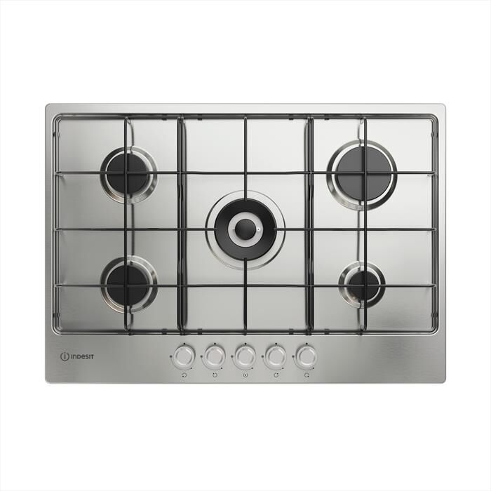 INDESIT - Piano cottura a gas THP 752 W/IX/I 1 73 cm