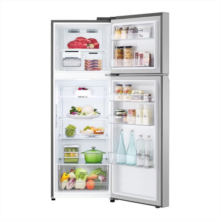 LG - Frigorifero 2 porte GTBV38PZGKD Classe E 335L-Acciaio inossidabile