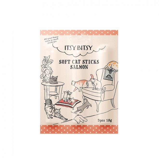 ItsyBitsy Katt sticks laks 3x6g